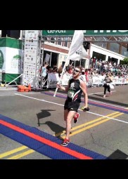 Slow fun run, strong finish!